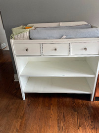 Pottery barn kids Kendall ultimate changing table With topper