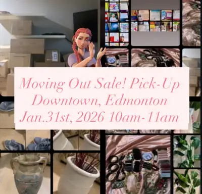 DOWNTOWN EDMONTON MOVING SALE, View more
