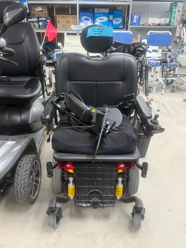 2024 JAZZY  614 HD POWER CHAIR  in Health & Special Needs in Edmonton - Image 4