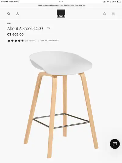 stools counter height x4, View more