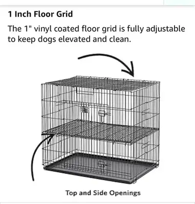 2x3 Puppy Pen  W/ Tray.      $75, View more