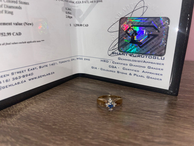 10kt Diamond Ring in Jewellery & Watches in Cambridge - Image 2
