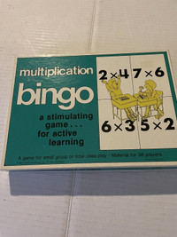 Multuplication Bingo 