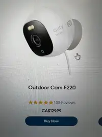 Camera Eufy Exterieure Pro 220