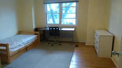 Furnished room for female student, quiet at night & one person