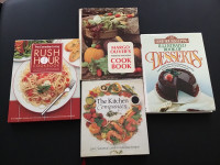 Cookbooks $5/ea 