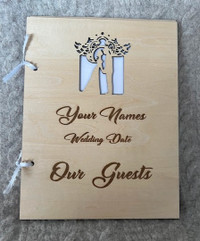 Wedding/Business/Home custom guest book.
