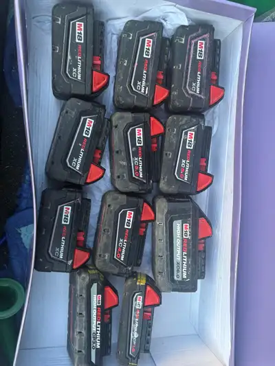 Milwaukee M18 Batteries, View more