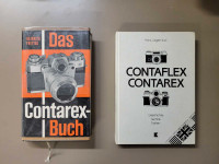 Lot of 2 vintage camera books Contarex