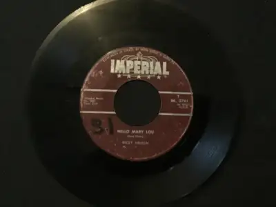 45 RPM “Hello Mary Lou” par Ricky Nelson année inconnue, View more