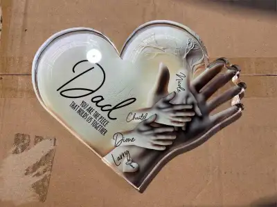 Custom Acrylic Keepsake Tabletop Decor, View more
