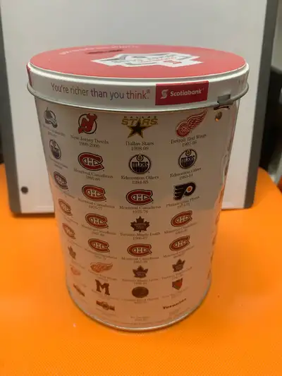 Scotiabank Stanley Cup Champions metallic piggy bank, View more