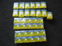 G50 Clear 7W 120V  Incandescent Light Bulb Lot of 30 Old Stock