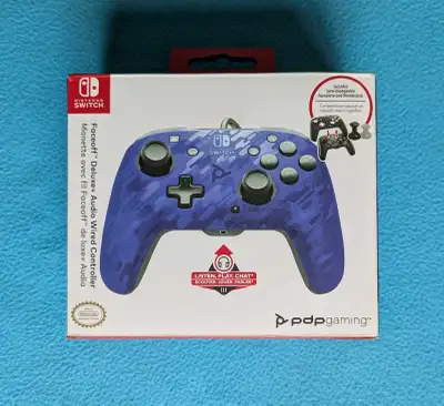Nintendo Switch Faceoff Deluxe+ Audio Wired Controller, View more