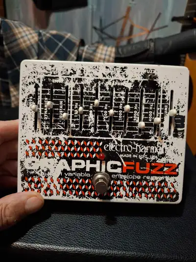 Graphic fuzz pedal, View more