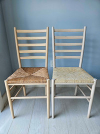 Two Wooden Dining / Kitchen Chairs