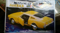 New Sealed Vintage Revell 1965 Ford Mustang Kit In 1/12 Scale