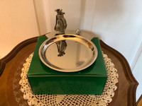 Vintage Chrome Golf Trinket/Change Tray