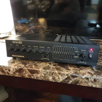 BOGEN GS150D 4 ohm & 70V 25V gold seal series public address amp, View more