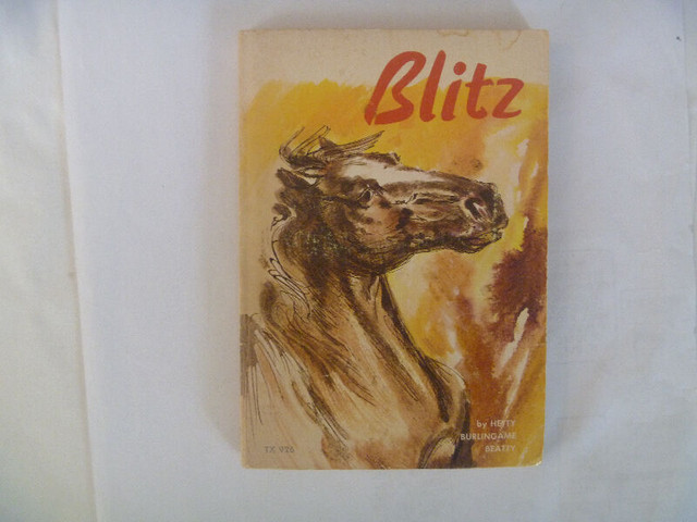 BLITZ by Hetty Burlingame Beatty in Children & Young Adult in Winnipeg