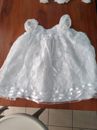 Infant baptism dress