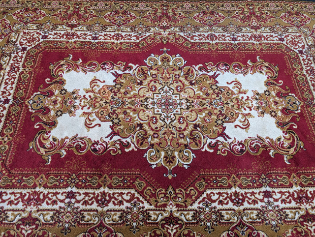 Large Persian Style Floor Area Rug 9X6 in Rugs, Carpets & Runners in Oakville / Halton Region - Image 2