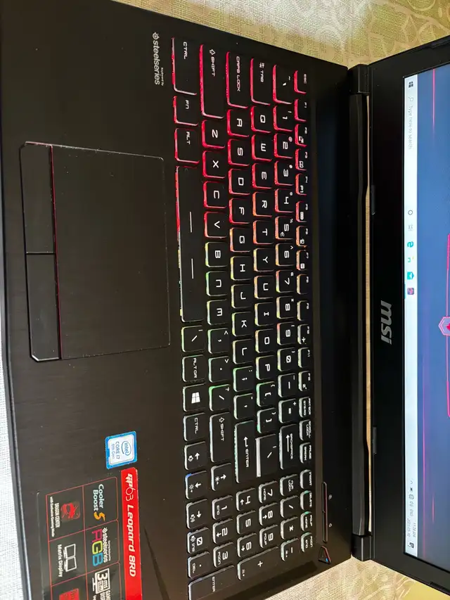 MSi GP63 Leopard Gaming Laptop in Laptops in Edmonton - Image 9