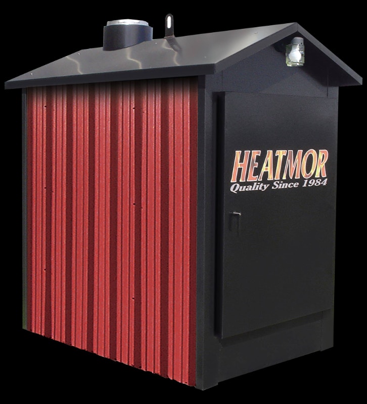 HEATMOR OUTDOOR WOOD FUNACE and UNDERGOUND TUBING Heating, Cooling