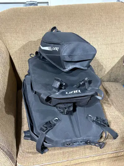 Selling some of my Linq bags, I have a Linq deep snow seat bag 5L brand new $150, Linq deep snow pro...