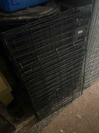 Nice Foldable Intermediate Dog Cage 30inches long (2doors)