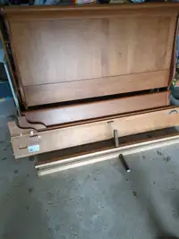 Free queen headboard and frame 