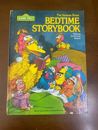 Vintage 1978 Sesame Street Bedtime Storybook  , View more