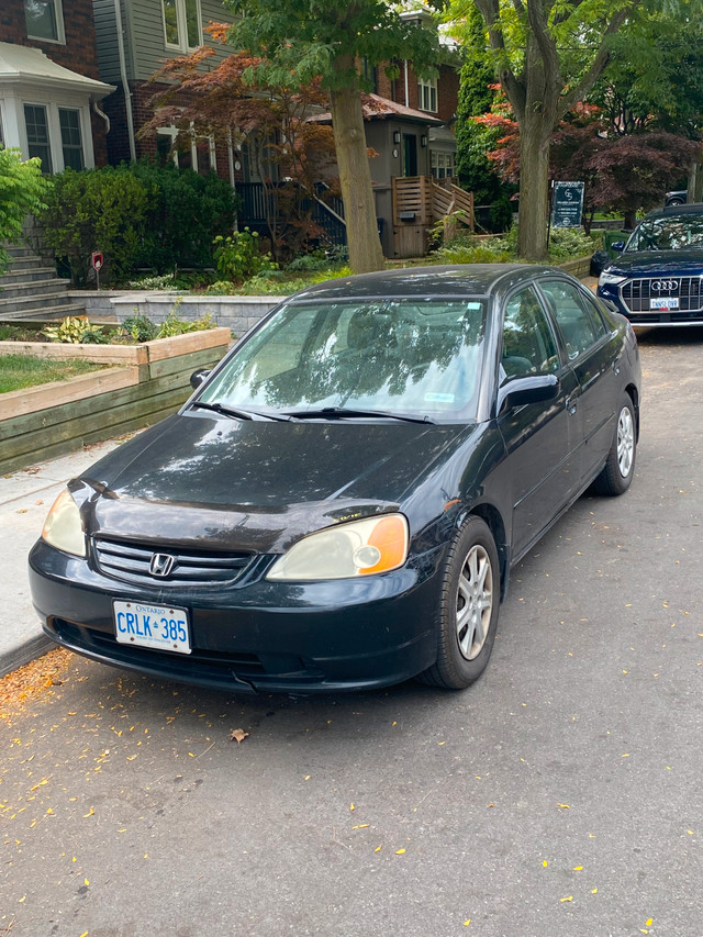 Black Honda Civic Sedan for sale by owner in Cars & Trucks in City of Toronto