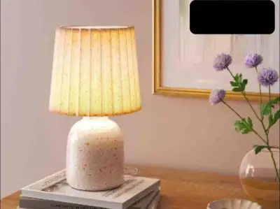 Mini Printed Ceramic Base Table Lamp, View more