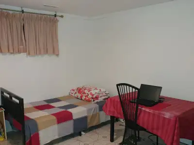 Room available from May 1. Big windows and high ceiling! Shared washroom & kitchen with male housema...