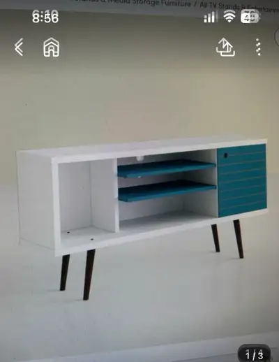 Mid-Century Modern TV Stand, View more