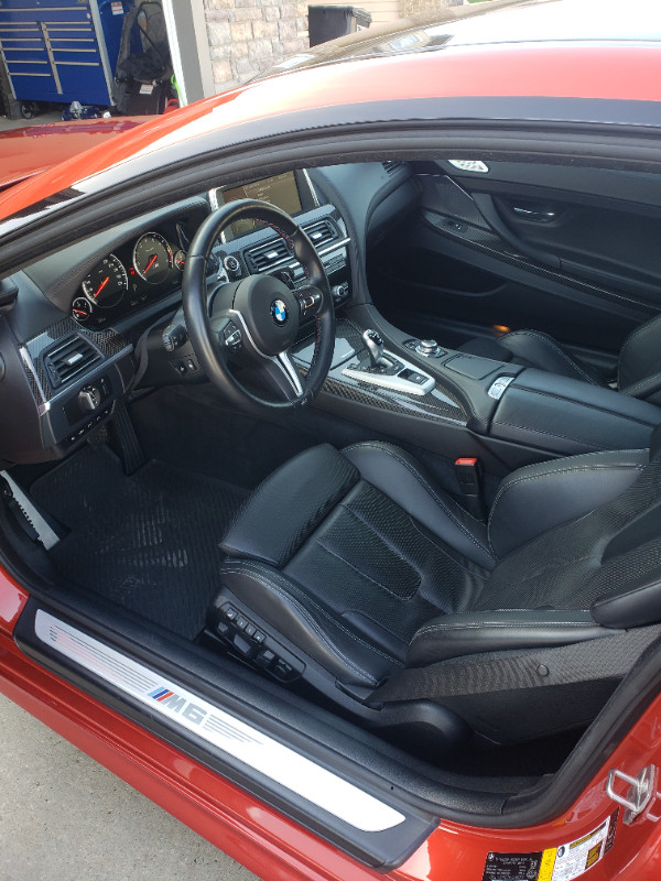 2013 BMW M6. 43km. Clean Carfax. No accidents dans Autos et camions  à Ville d’Edmonton - Image 3