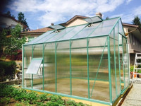 Brand New Aluminum Polycarbonate Greenhouse
