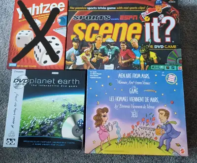 Boardgames for $10 each, View more
