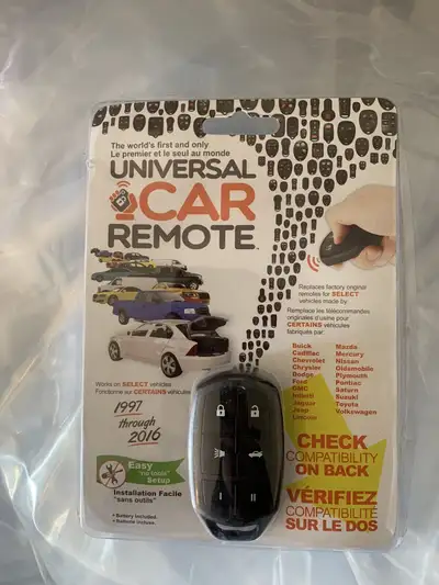 Hello For sale new universal car remote FEATURES Universal Programmable Key Remote FOB covers a vari...
