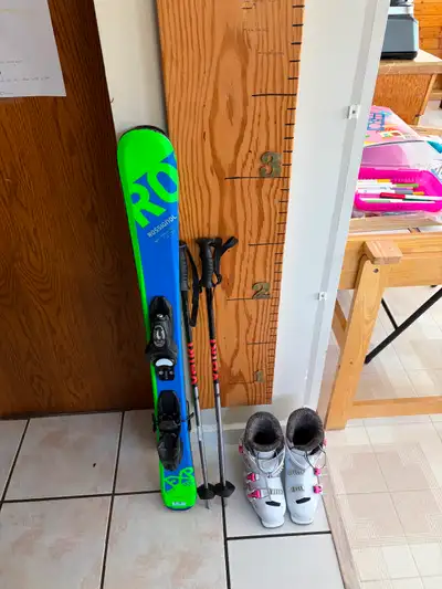 Complete ski set for kids aged 4-8, View more