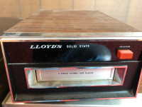 I deliver! LLoyd's 8 Track Stereo Player