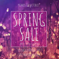 Spring cleaning sale April 27th & 28th