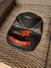 Suzuki embroidered seat cover 