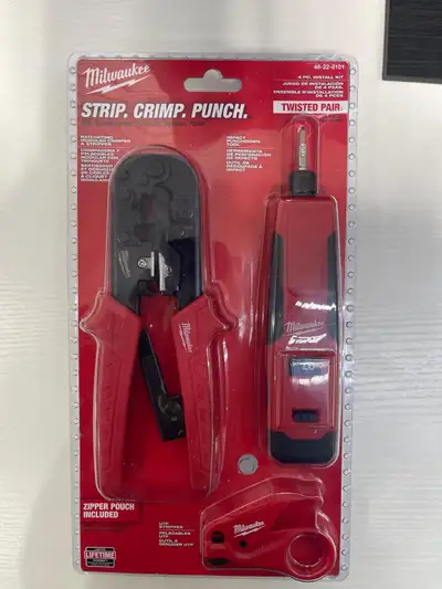 Milwaukee Tool Twisted Pair Install Kit, View more