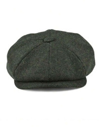 Tweed flat cap