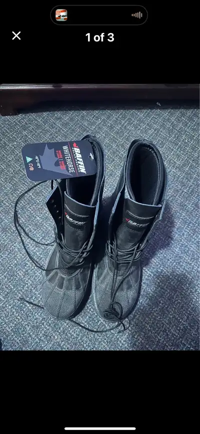 Selling a brand new pair of Baffin Whitehorse industrial boots, size 10. Still has original tags att...