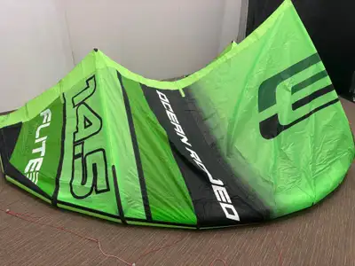 2017 ocean rodeo flite 14.5m kiteboarding kite in great close to new condition complete with an orig...