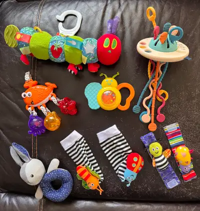 Baby items to play /stroller , bouncer and car seat  accessories, View more