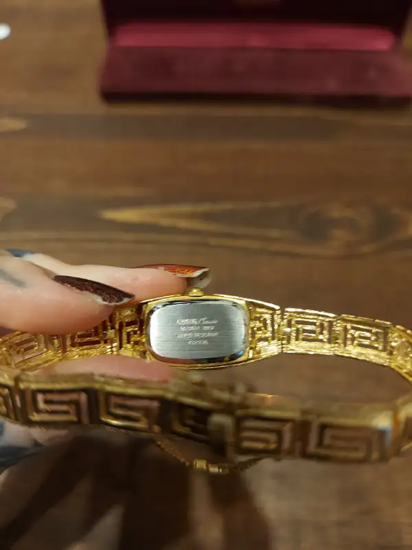 14K Gold Ladies Greek Key Watch by The Museum Company in Jewellery & Watches in Kamloops - Image 7